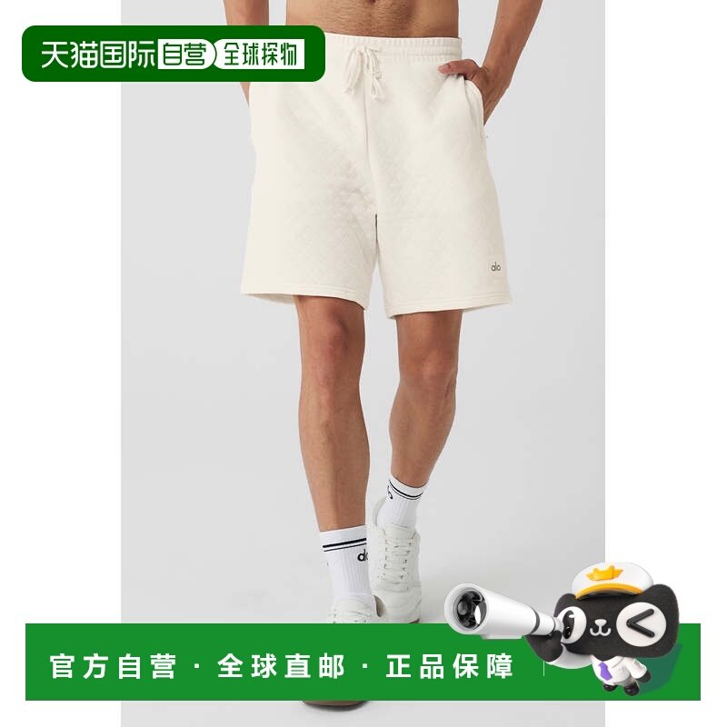 alo yoga 纯色系带透气网球运动短裤 男款m6103rIvory,运动服/休闲服装,运动中长裤／短裤,淘宝优惠券,粉丝福利购,淘宝优惠卷