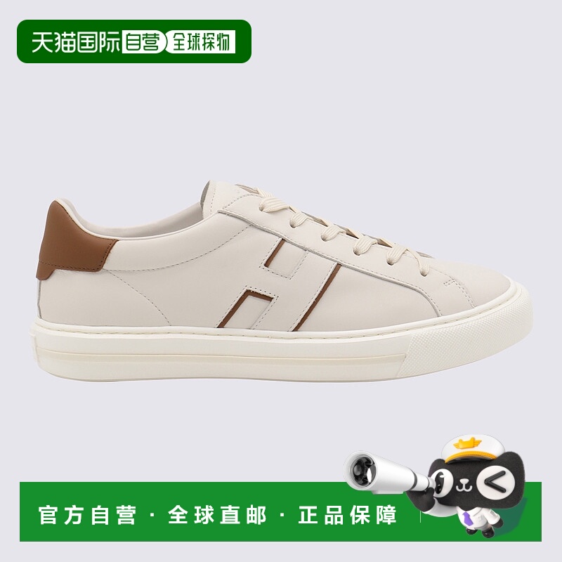 1h可退 HOGAN 男士运动鞋 HXM6910FU100ZL02RK AW2025 白色