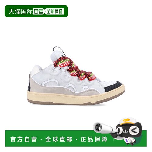 LANVIN 男士运动鞋 FUSKDK12DRA300 AW2026 白色 系带运动鞋