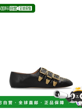 CHLOÉ 女士芭蕾乐福鞋 CH26S16YUR001 SS2026 黑色 Black leather