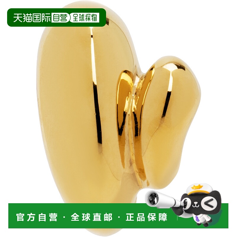 1h可退 潮奢 Maria Black 女士 单只金色 Sagene Trail 耳钉 1010