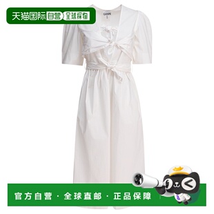 GANNI 女士连衣裙 W0306151 SS2025 白色