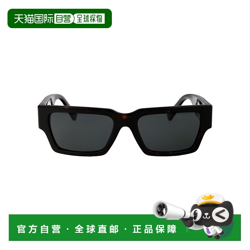 1h可退 VERSACE 女士太阳镜 0VE445910887 SS2025 黑色 Sunglasse