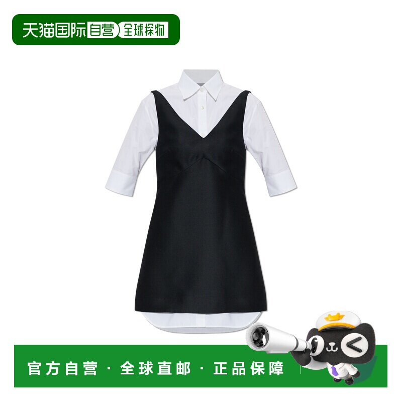 BALENCIAGA 女士连衣裙 A00296TUT221000 AW2026 花色吊带背带裙
