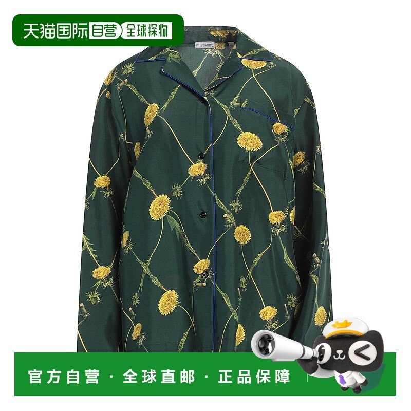 1h可退 潮奢 Burberry 巴宝莉 女士 Blouses 花朵衬衫