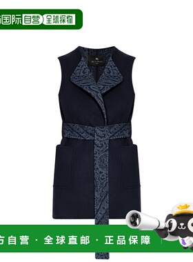 1h可退 ETRO 女士马甲 WRDA001899TJB37B3895 AW2025 黑色