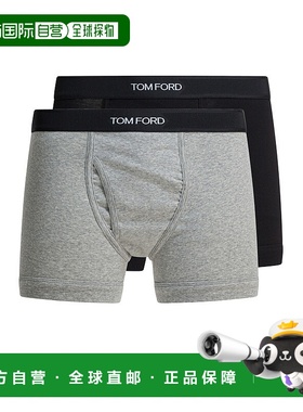 1h可退 潮奢 Tom Ford 汤姆 福特 男士 棉质带Logo四角裤 T4XC310