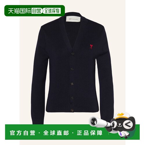 1h可退 Ami Paris 女士针织衫 100305732417000 CO 黑色 Merino w