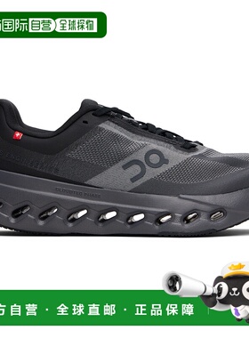 1h可退 潮奢 On 女士 黑色 & 灰色 Cloudsurfer Next 运动鞋 3WE3