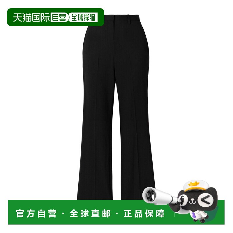 1h可退 THEORY 女士休闲裤 N1001212BLA AW2025 黑色 直筒休闲裤图片