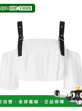 PINKO 女士T恤 105176A2LDZZ1 SS2025 白色 Top Corto上衣