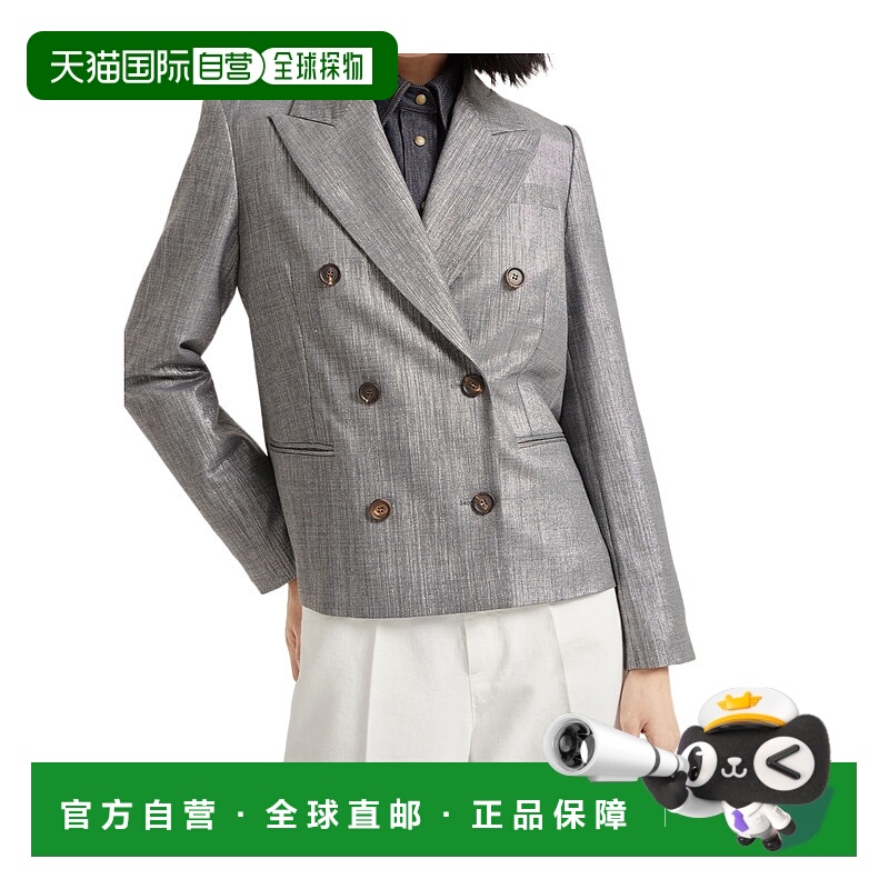 1h可退 BRUNELLO CUCINELLI 女士西服 MG5177347C1142 SS2025