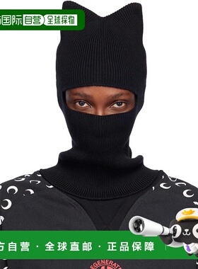 1h可退 潮奢 Marine Serre 女士 黑色 Merino Wool Knit Kawaii