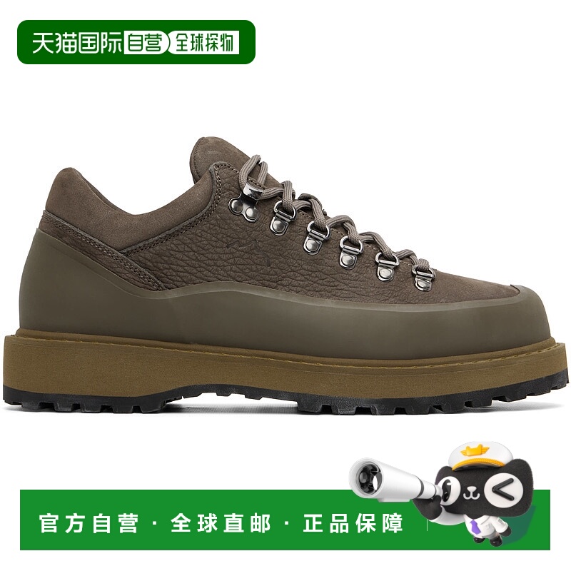 1h可退 潮奢 Diemme 男士 卡其色 Cornaro Gomma 德比鞋 DI25FWCO