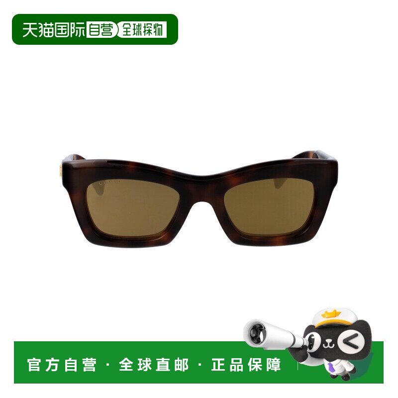 GUCCI 女士眼镜 GG1773S015 SS2026 花色 几何框太阳镜图片