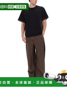 1h可退 潮奢 Sacai 男士 长裤 2603923M550 grey灰色 舒适时尚