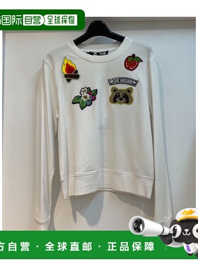 1h可退 MOSCHINO 女士针织毛衣 W630484E1762A00 AW2021 灰色长袖