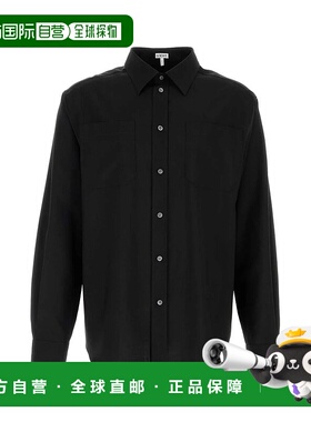 LOEWE 男士T恤 H526Y05WGIBLACK SS2026 黑色 Loewe Shirts