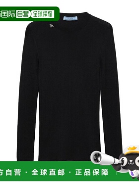 PRADA 女士针织衫 P24Z2C18PXSOOOF0002 SS2026黑色 长袖
