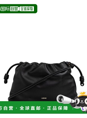 LOEWE 女士斜挎包 A411FPDX161100 CO 黑色 徽标手提包单肩包