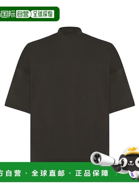 THE ROW 男士T恤 289K291DVT AW2024 黑色 Dustin 圆领T恤短袖