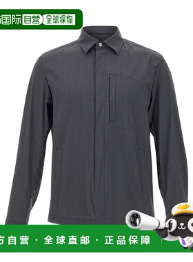 HERNO 男士POLO衫 GI000495U126829487 SS2025 灰色