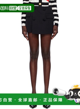 1h可退 潮奢 Balmain 巴尔曼 女士 黑色 Buttoned 4 Pockets GDP