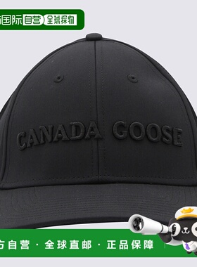 CANADA GOOSE 男士帽子 5482U61 SS2024 黑色 Hat with visor and