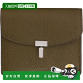 女士 灰褐色 Lock 1h可退 toteme Leather Grained 潮奢 卡包