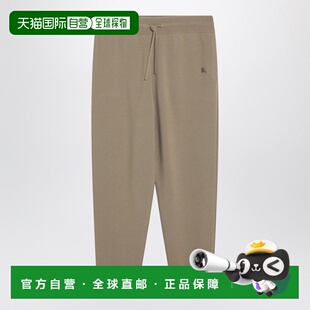 1h可退 潮奢 Burberry 巴宝莉 女士 CASHMEREBLEND 浅褐色慢跑长