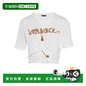 VERSACE 白色 AW2022 女士T恤 10041621A045512W070