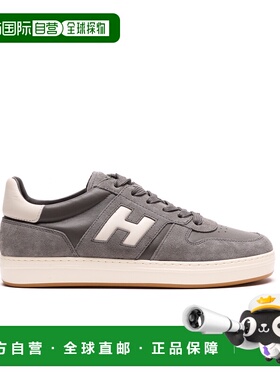 HOGAN 男士运动鞋 HXM6680FZ00UL601VV SS2026 灰色