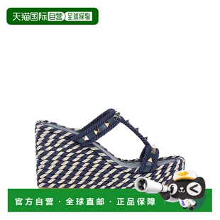潮奢 帆布面凉鞋 Valentino 女士 华伦天奴 1h可退
