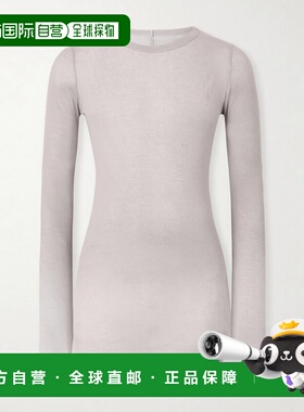 1h可退 潮奢 rick owens 瑞克 欧文斯 男士 修身棉针织T恤 RU01F2