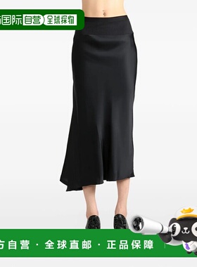 RICK OWENS 女士半身裙 RP02E4343SCH09 AW2025 黑色
