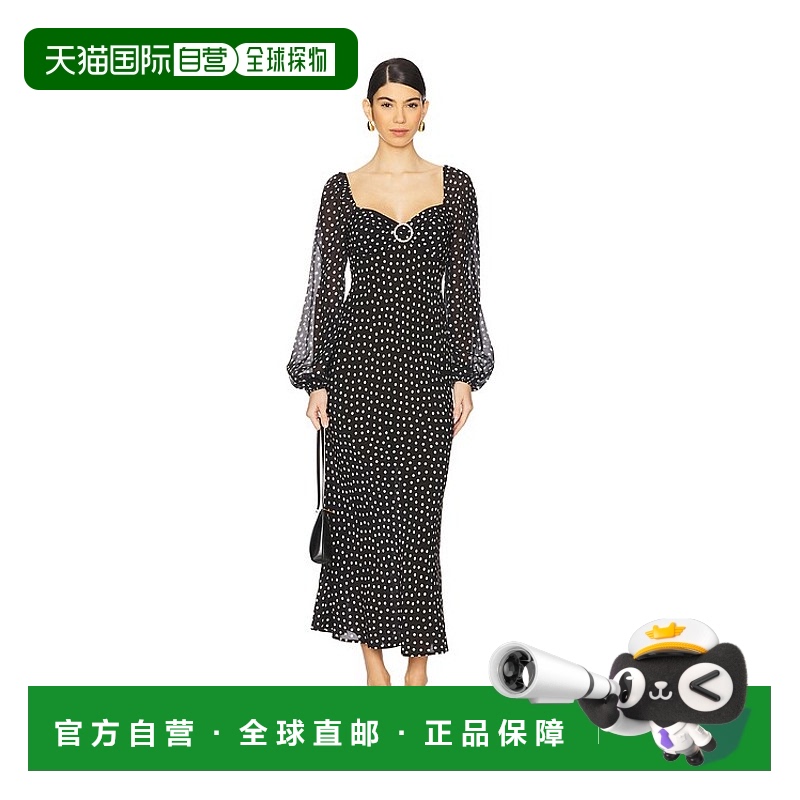 潮奢 RIXO 女士 Ivy 连衣裙 0100071712506043丝绸