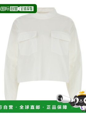 GIVENCHY 女士衬衫 BW618K14TF100 SS2024 白色 GIVENCHY SHIRTS