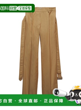 PRADA 女士休闲裤 P230IK14ZGSOOOF0065 AW2024 棕色