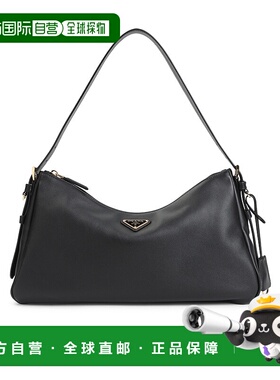 PRADA 女士手提包 1BC2312CYSVLVMF0002 SS2025黑色单肩包腋下包