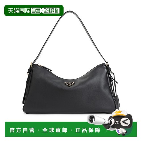 PRADA 女士手提包 1BC2312CYSVLVMF0002 SS2025黑色单肩包腋下包