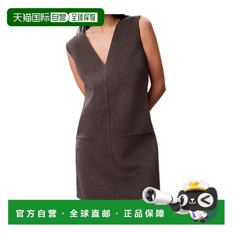 1h可退 CALVIN KLEIN 女士连衣裙 LV044D017GPD0 AW2025 深棕色