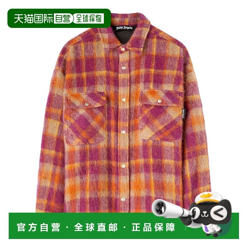 PALM ANGELS 男士衬衫 PMES012F23FAB0012861 AW2023男装