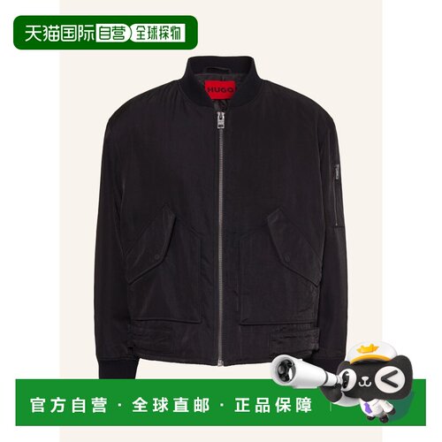 HUGO 男士夹克 100319918313000 CO 黑色 BYSER Bomber jacket