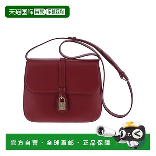 红色 CELINE AW2022 196583DK127CA 锁饰单肩包 女士斜挎包