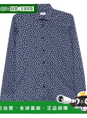 1h可退 潮奢 Etro 艾特罗 男士 翻领长袖衬衫 MRIB000599SAEB8