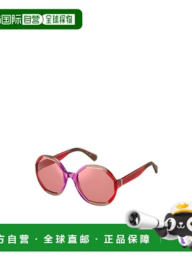 MARC JACOBS 女士眼镜 MJ584SAO7 AW2024 粉红色 徽标太阳镜