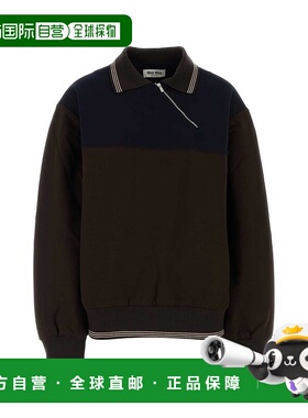 1h可退 潮奢 Miu Miu 缪缪 女士 雙色 Polo 衫 MJLA01SOOO18FX