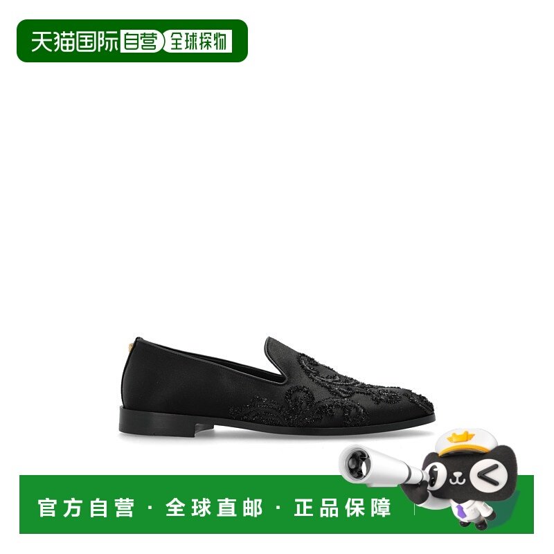 VERSACE 男士商务休闲鞋 SS2025乐福鞋 10162011A134741B00V男鞋