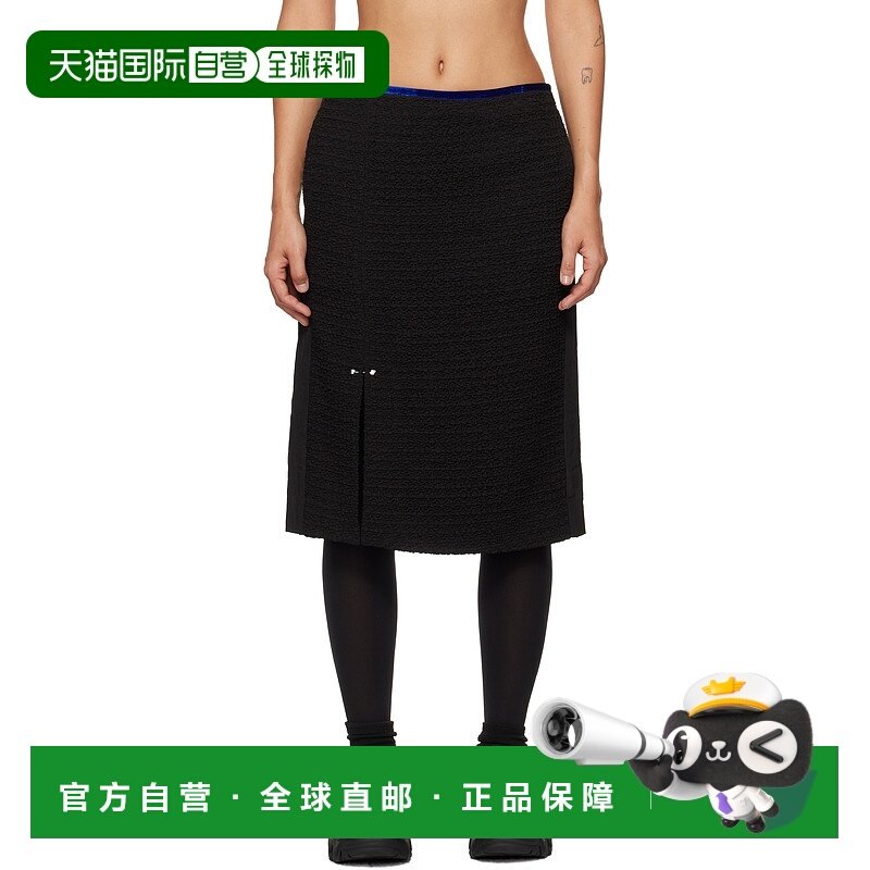 1h可退 潮奢 ADER Error 女士 黑色 Ruga Product. 64 半身裙 BN0