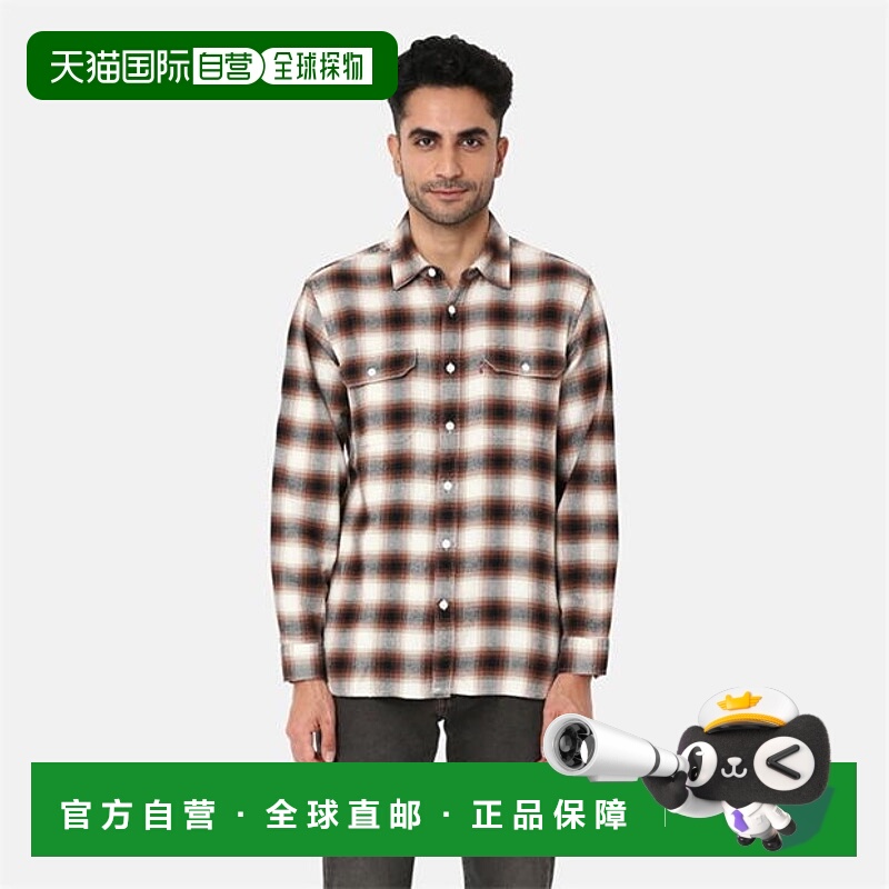 1h可退 潮奢 Levi'S 李维斯 男士 Worker 格子衬衫